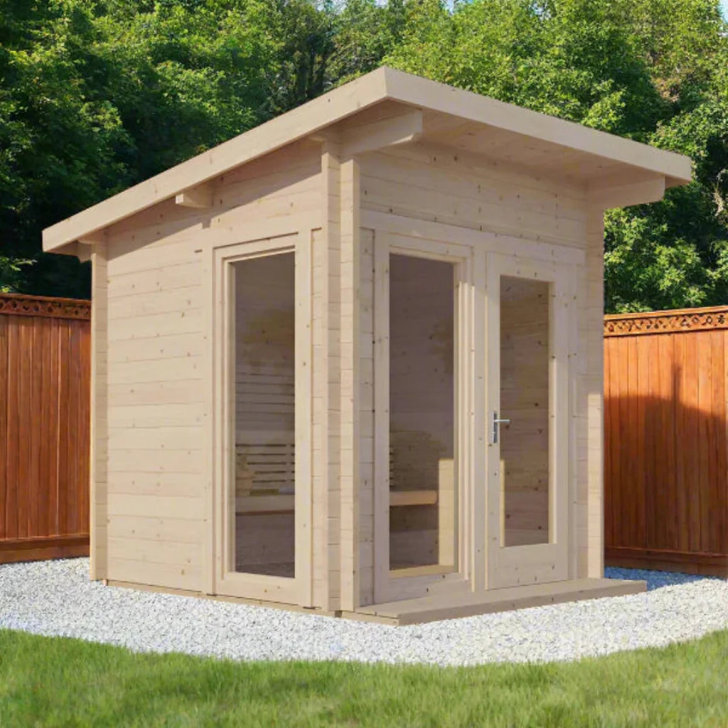 SaunaLife G4 6-Person Traditional Outdoor Sauna