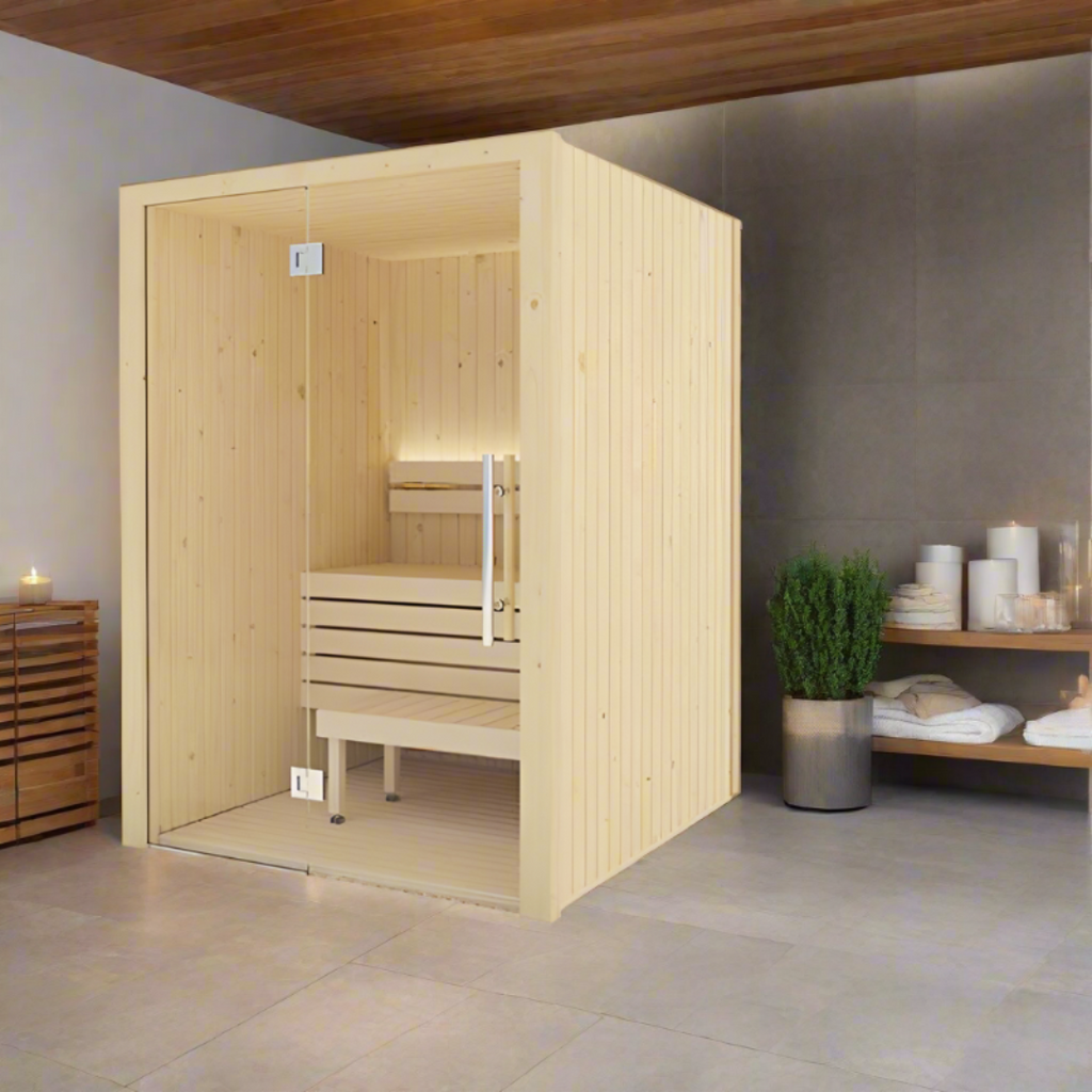 SaunaLife Model X2 1-2 Person XPERIENCE Series Indoor Sauna