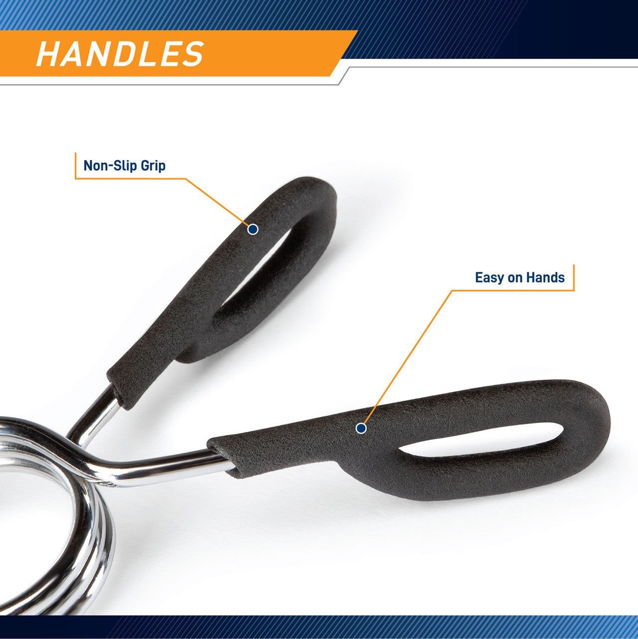 2" Olympic Bar Spring Clip Collars | Marcy OBC-3