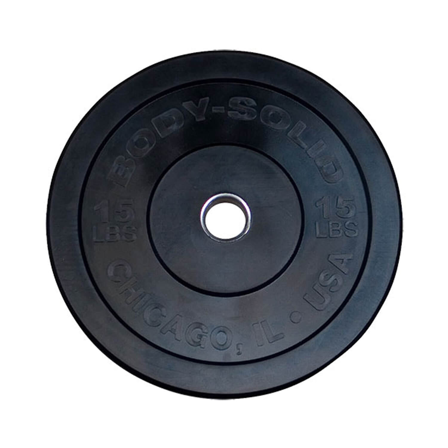 Body-Solid 260lb Chicago Extreme Bumper Plate Set OBPX260