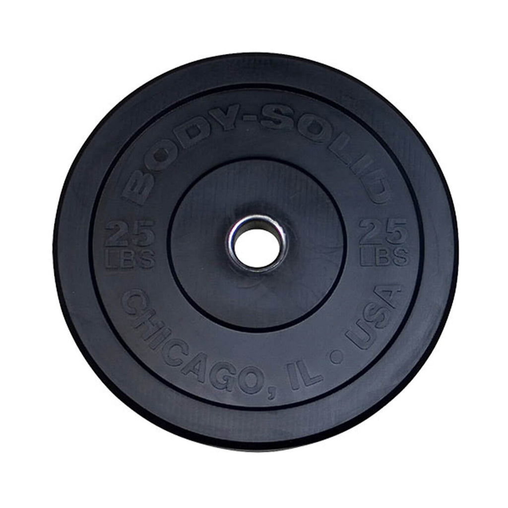 Body-Solid 260lb Chicago Extreme Bumper Plate Set OBPX260