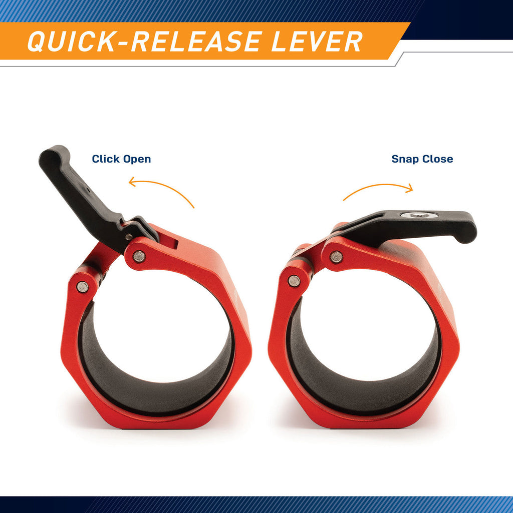 Olympic Barbell Lock Jaw Collar Clips – OBC-6 | SteelBody
