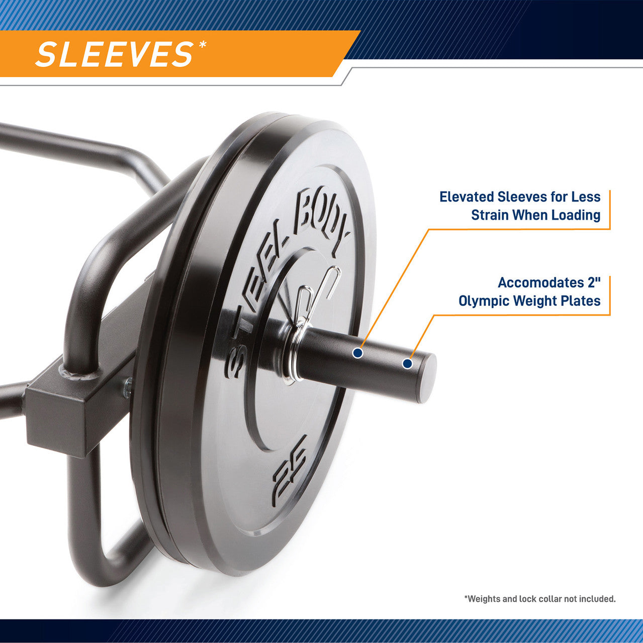 Olympic Hex Trap Bar / Shrug Bar with Raised Handles | Marcy HTB-6976