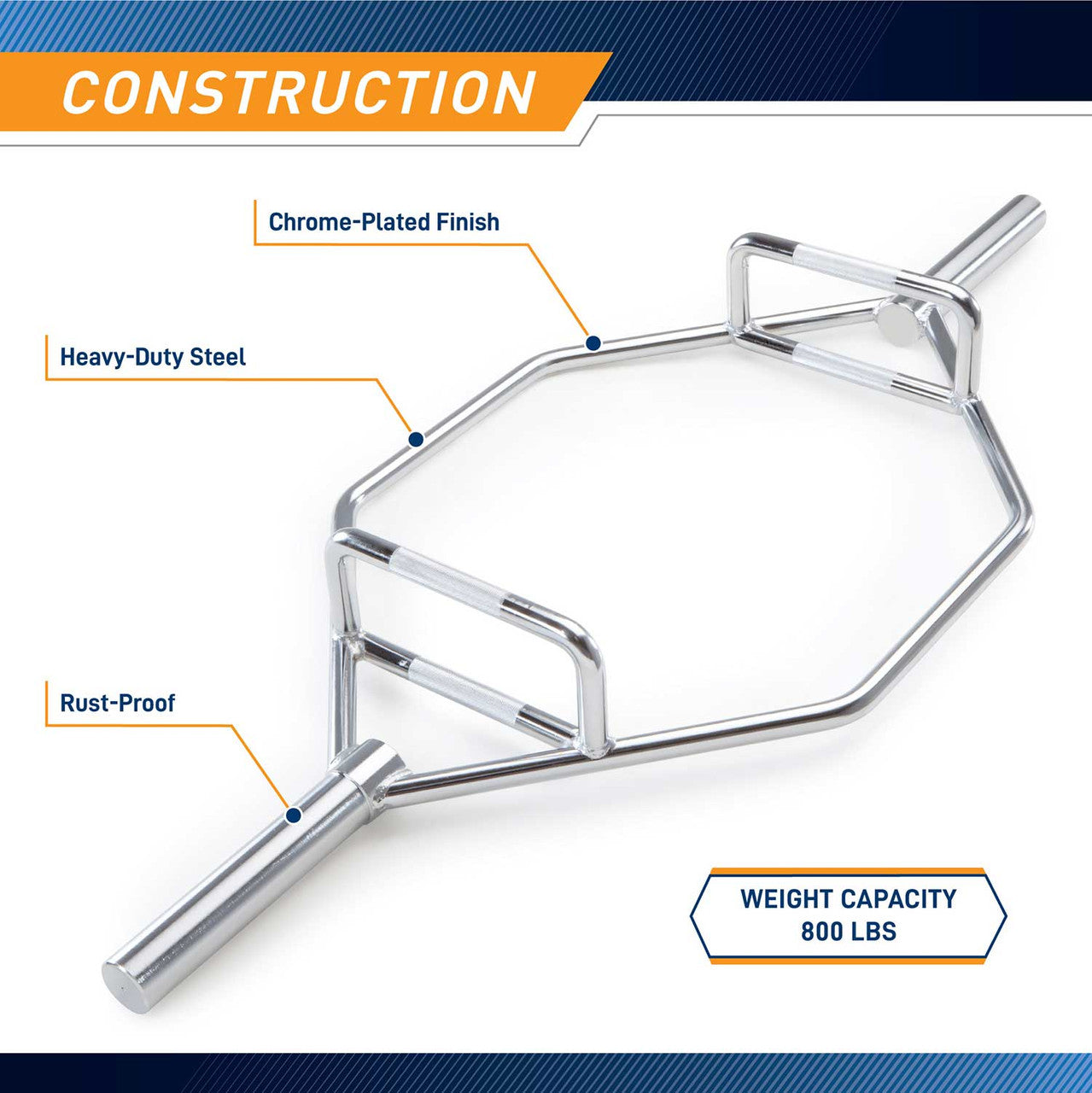 Marcy Olympic Hex Trap Bar | HTB-6921