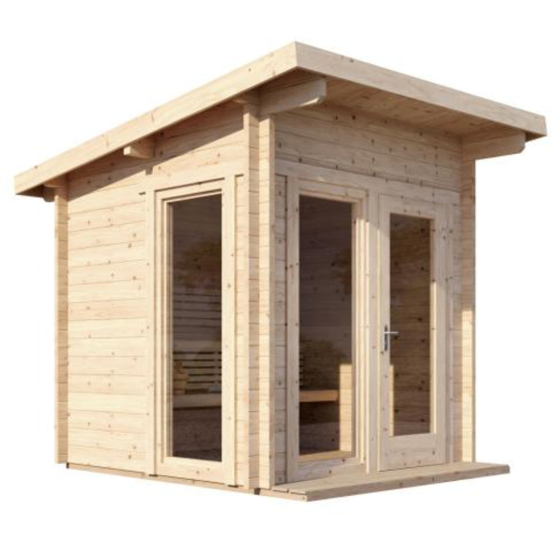 SaunaLife G4 6-Person Traditional Outdoor Sauna