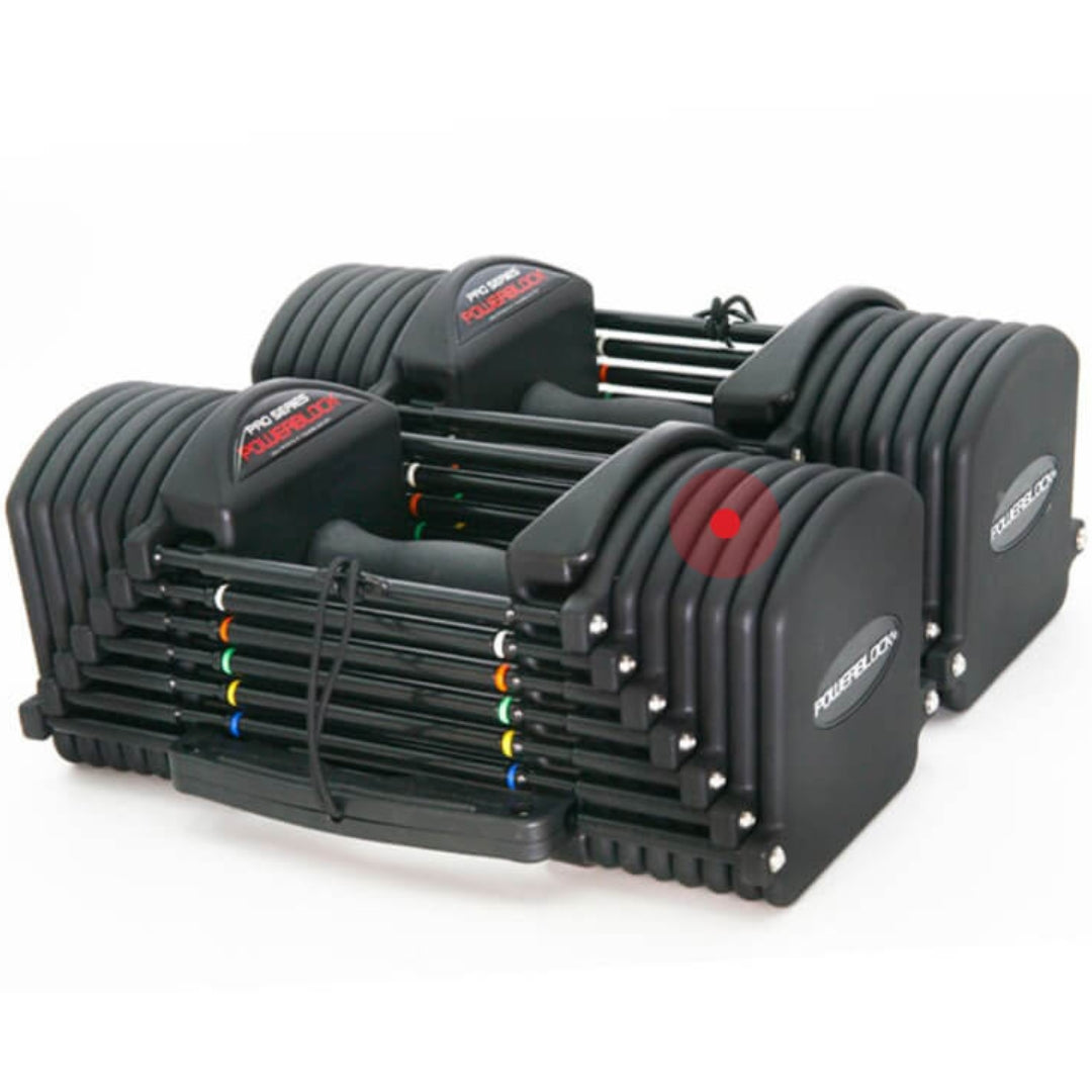 PowerBlock Commercial Pro 32 Adjustable Dumbbells