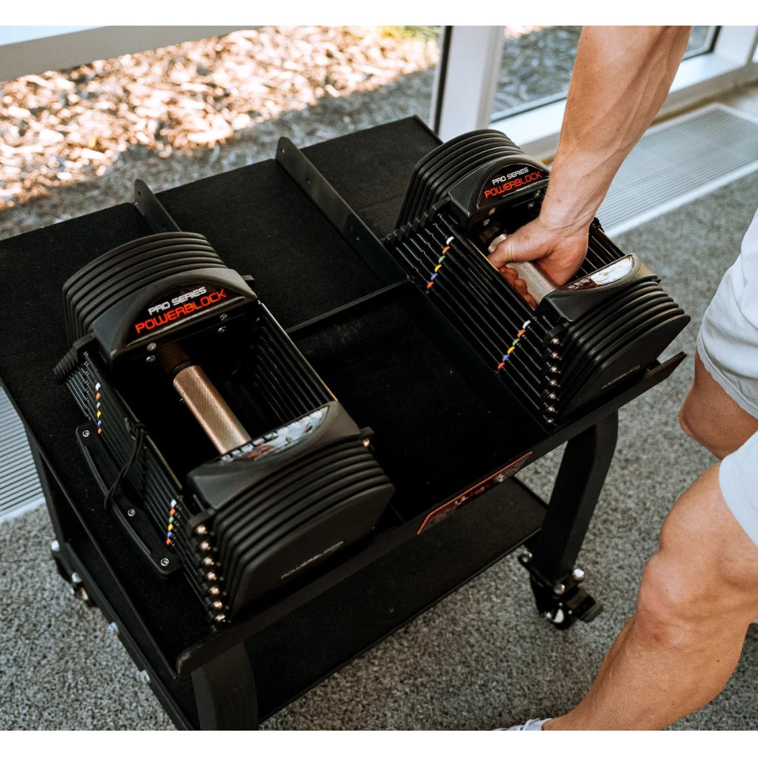 PowerBlock Commercial Pro 50 Adjustable Dumbbells