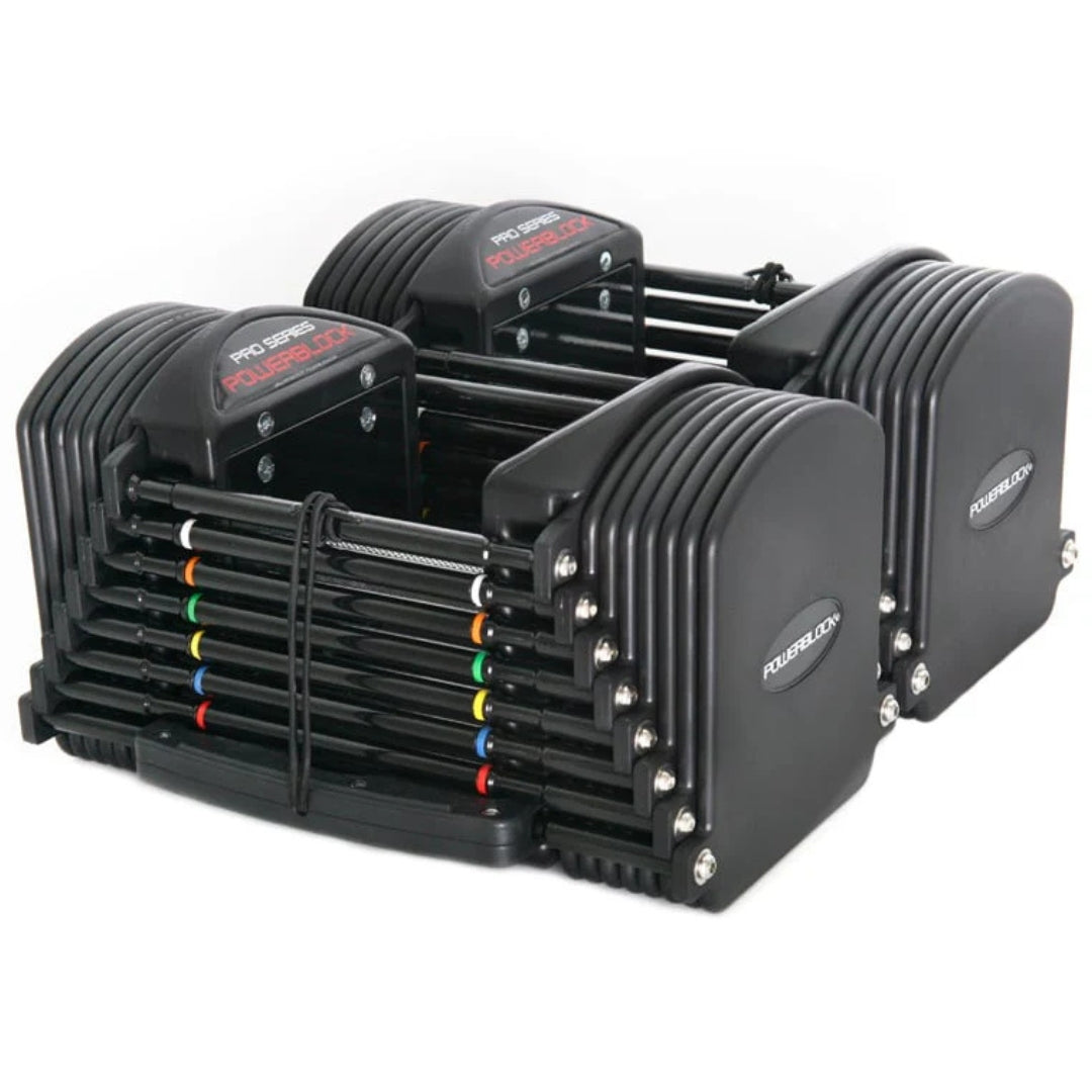 PowerBlock Commercial Pro 50 Adjustable Dumbbells