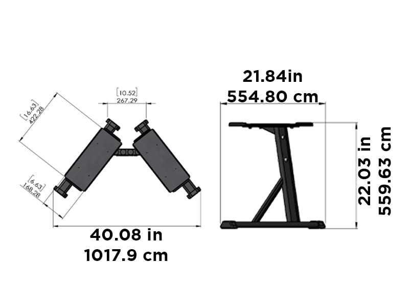Power Block PowerMax Stand - For Up To A 90lb Pair