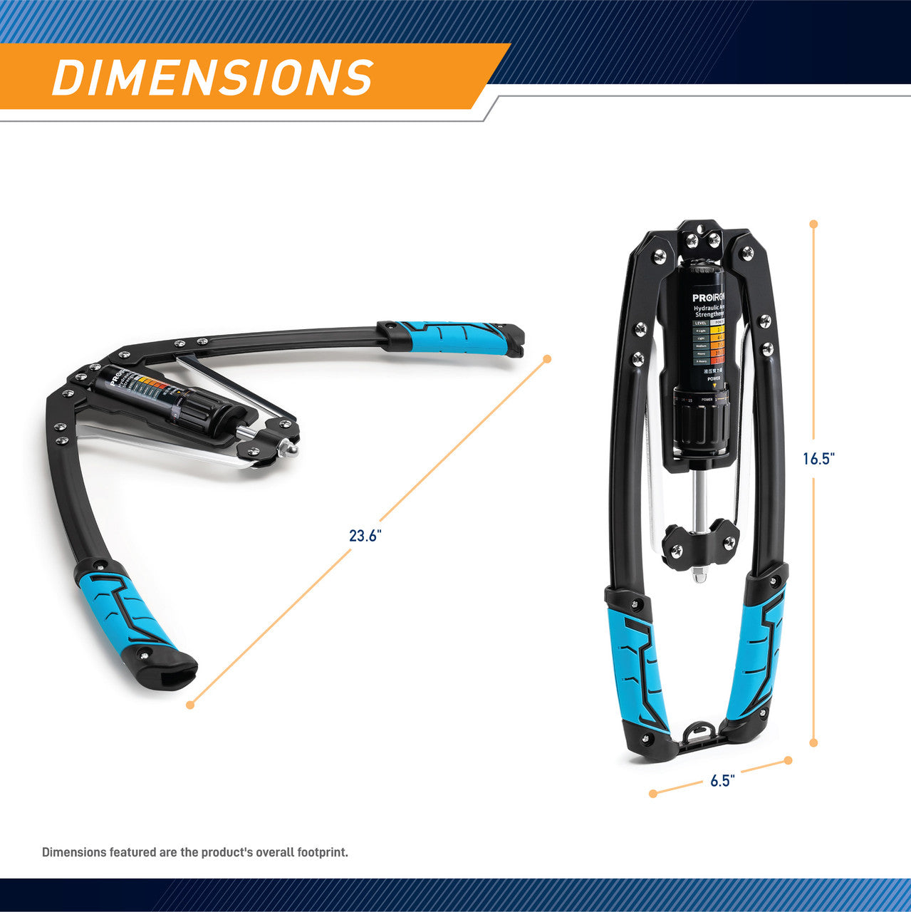 Power Twister with Adjustable Hydraulic Resistance 10kg - 201kg (20lbs to 400lbs) of resistance | ProIron PRO-BLQ02-1