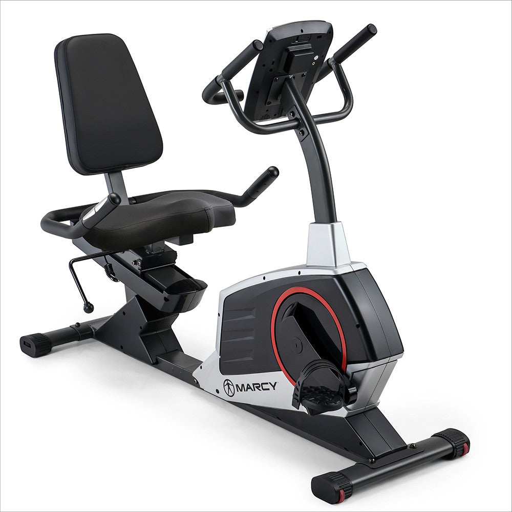 Regenerating Magnetic Recumbent Bike | Marcy ME-706