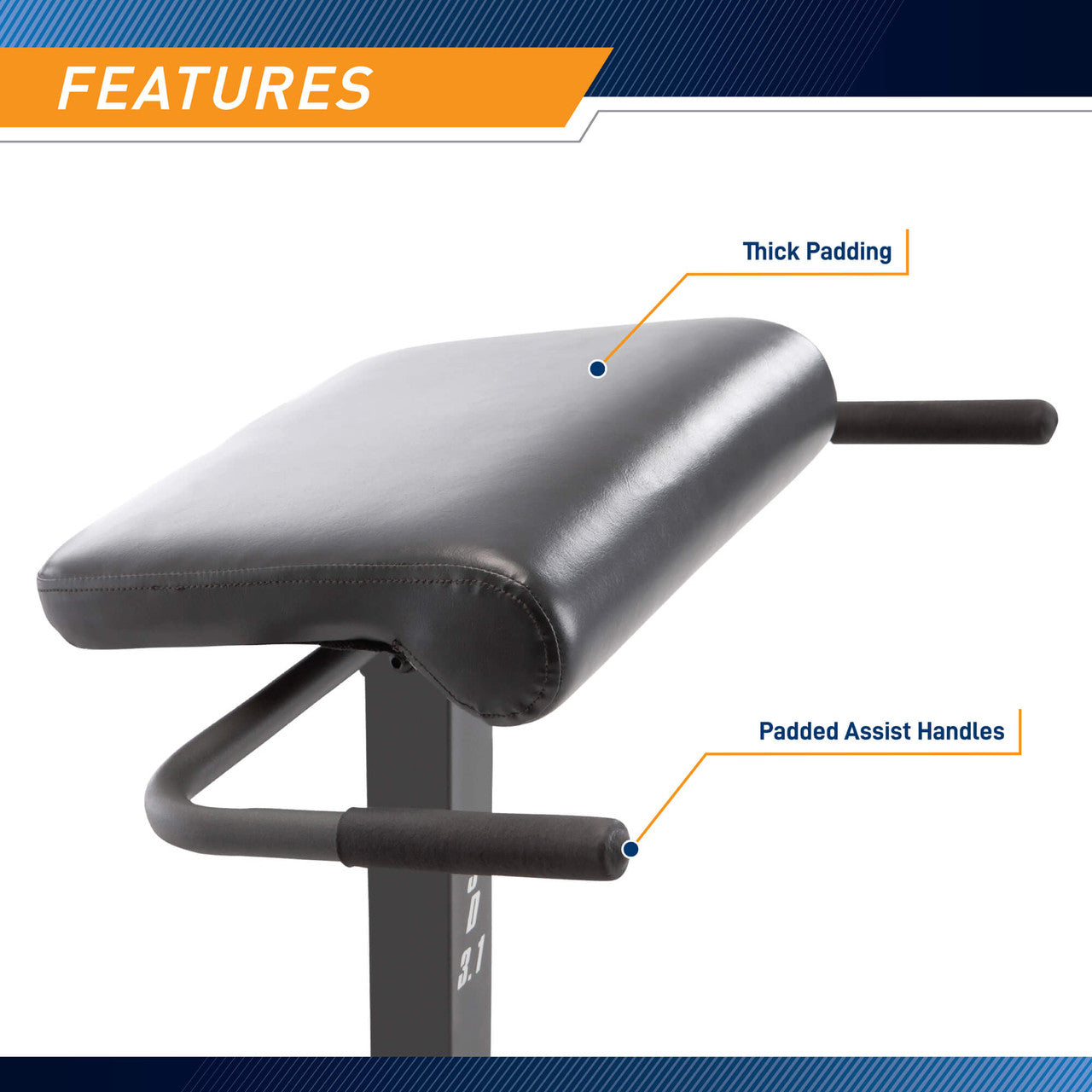 Roman Chair, Hyper Extension Bench | Marcy JD-3.1