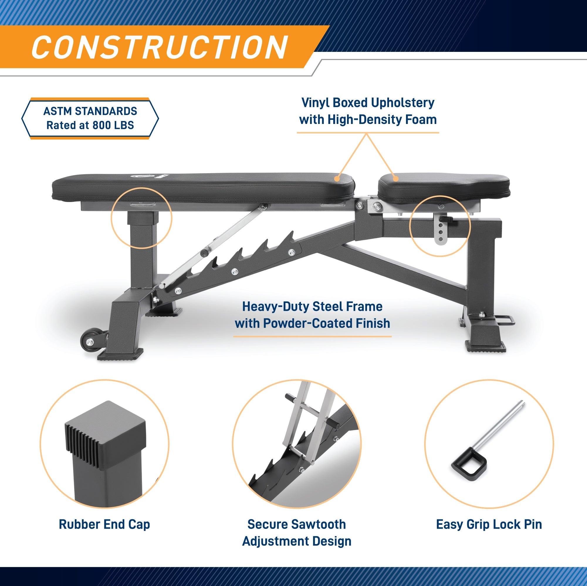 Marcy Deluxe Utility Bench | SB-8062