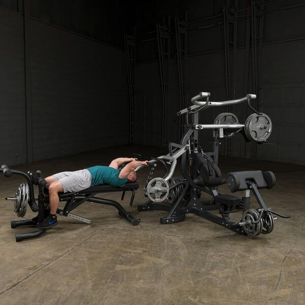 Body-Solid Free Weight Leverage Gym SBL460P4