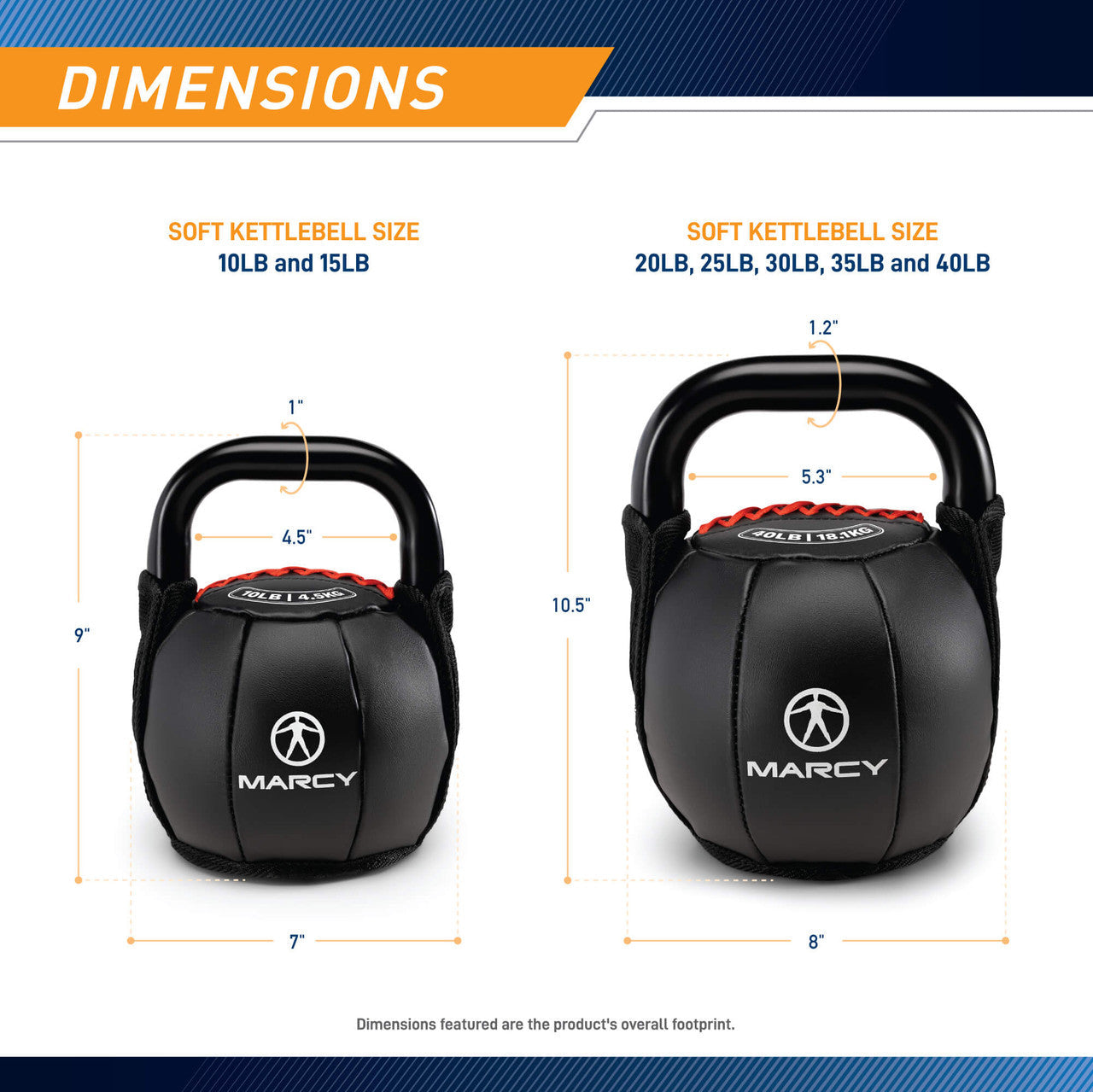 Marcy 20lb Soft Kettlebell | SKB-020