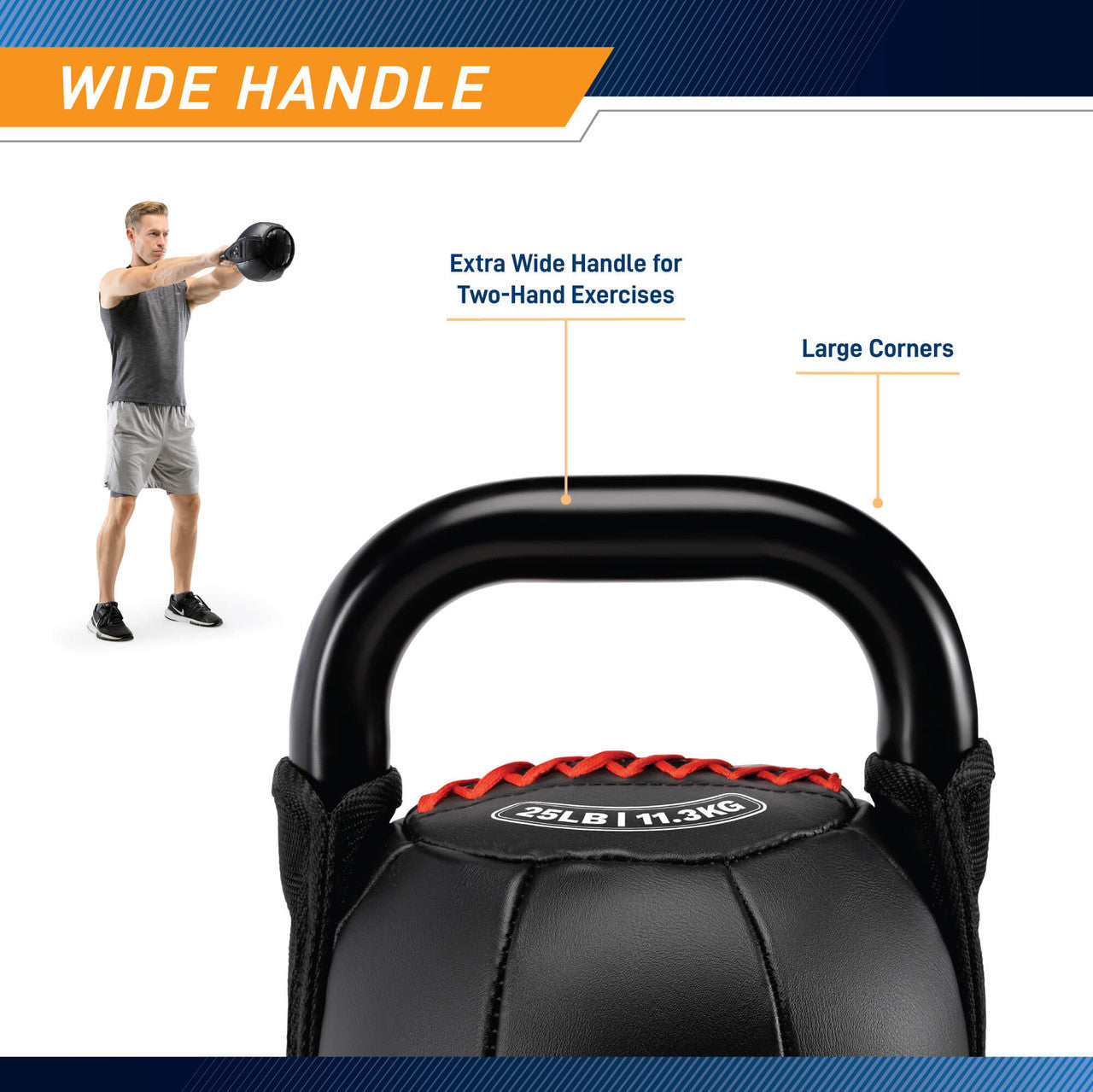 Marcy 25lb Soft Kettlebell | SKB-025