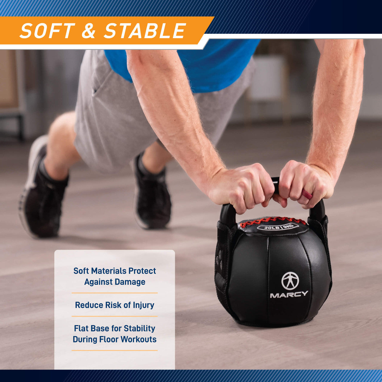 Marcy 20lb Soft Kettlebell | SKB-020