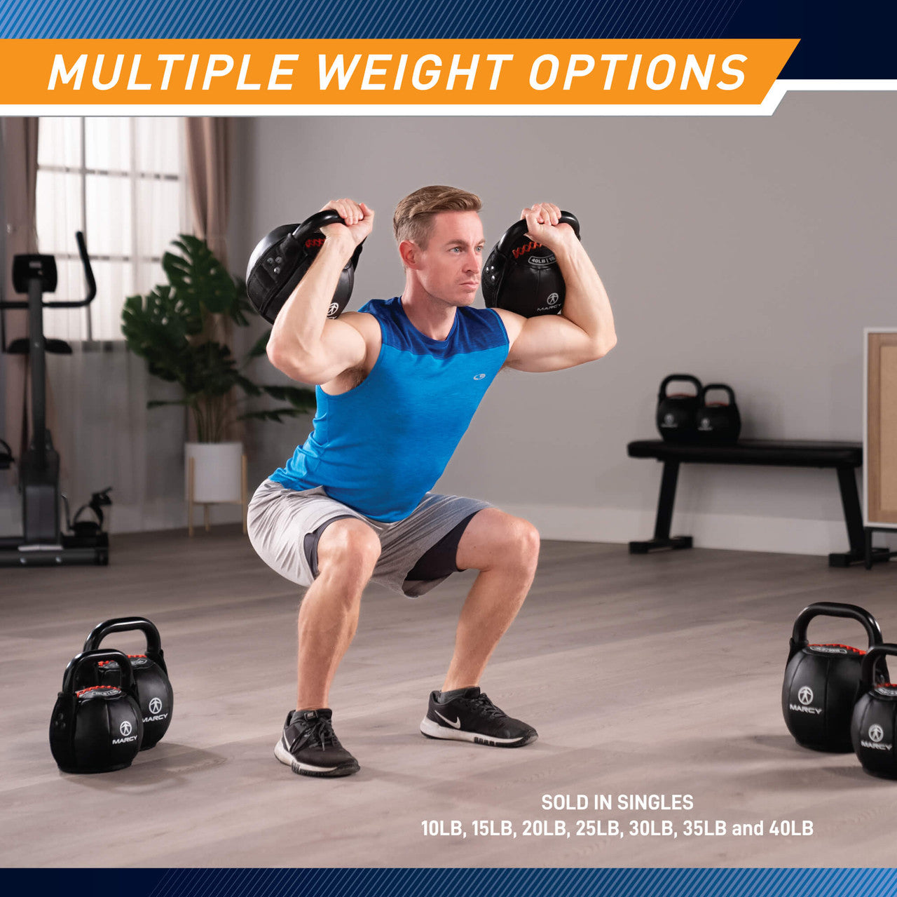 Marcy 25lb Soft Kettlebell | SKB-025