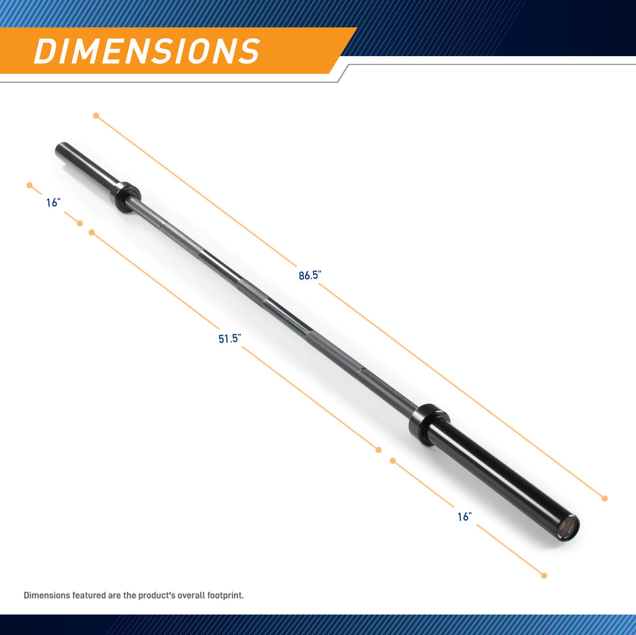 45lb Olympic Barbell | SteelBody STB-75