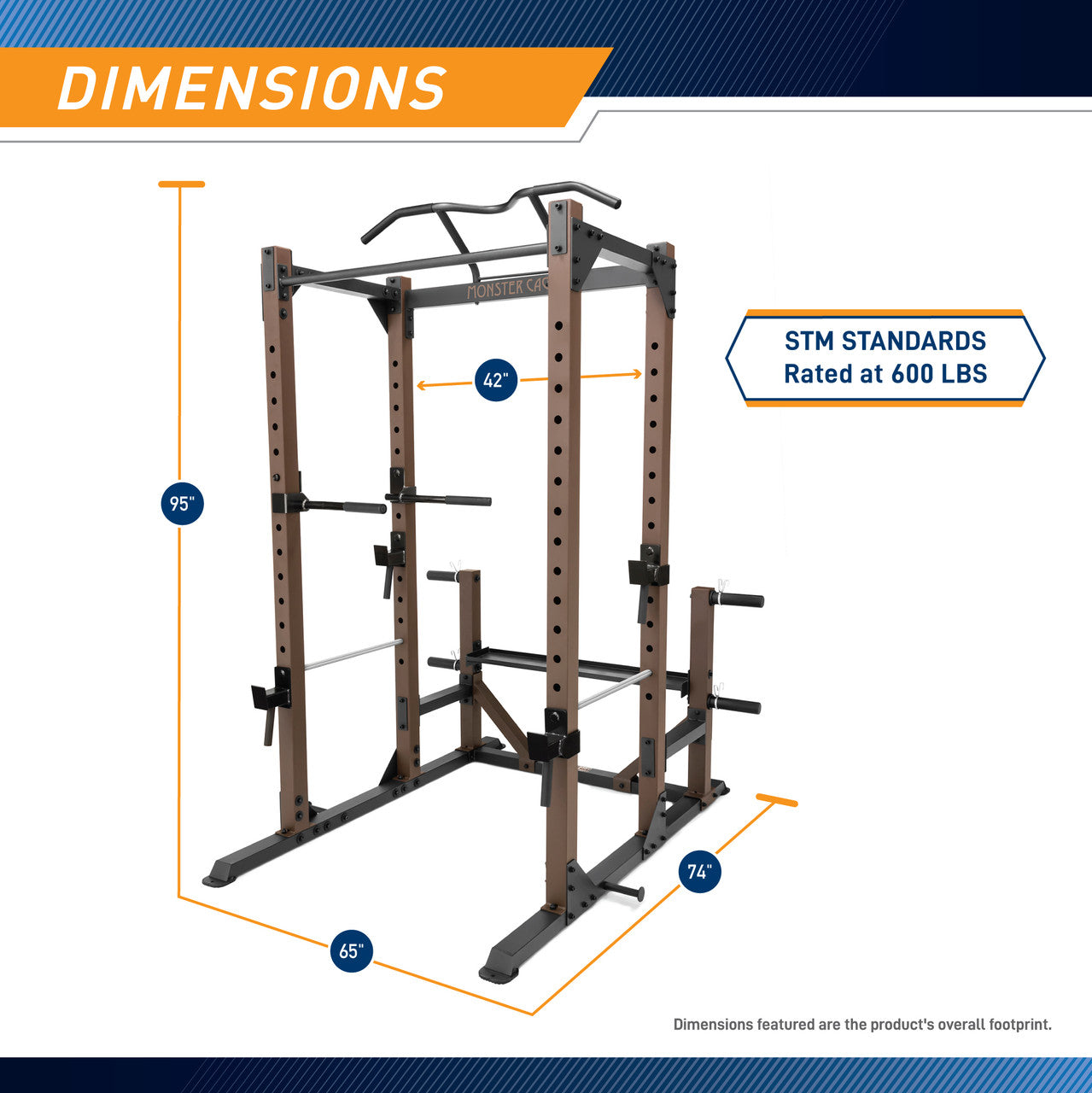 Monster Cage Power Rack | SteelBody STB-98005