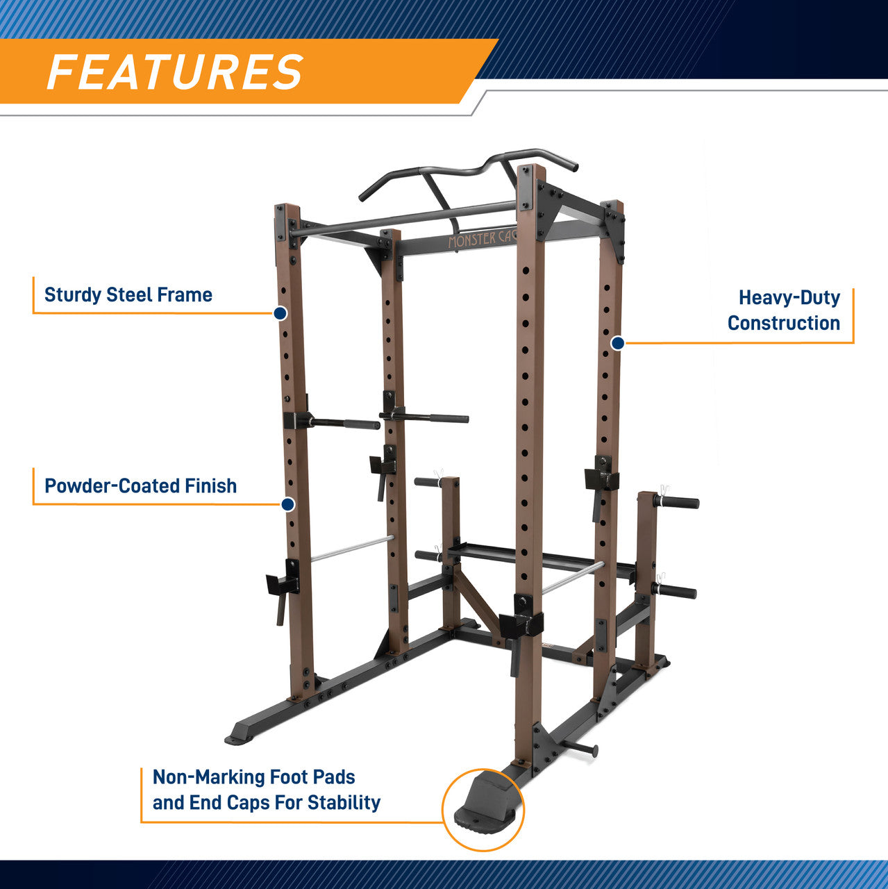 Monster Cage Power Rack | SteelBody STB-98005