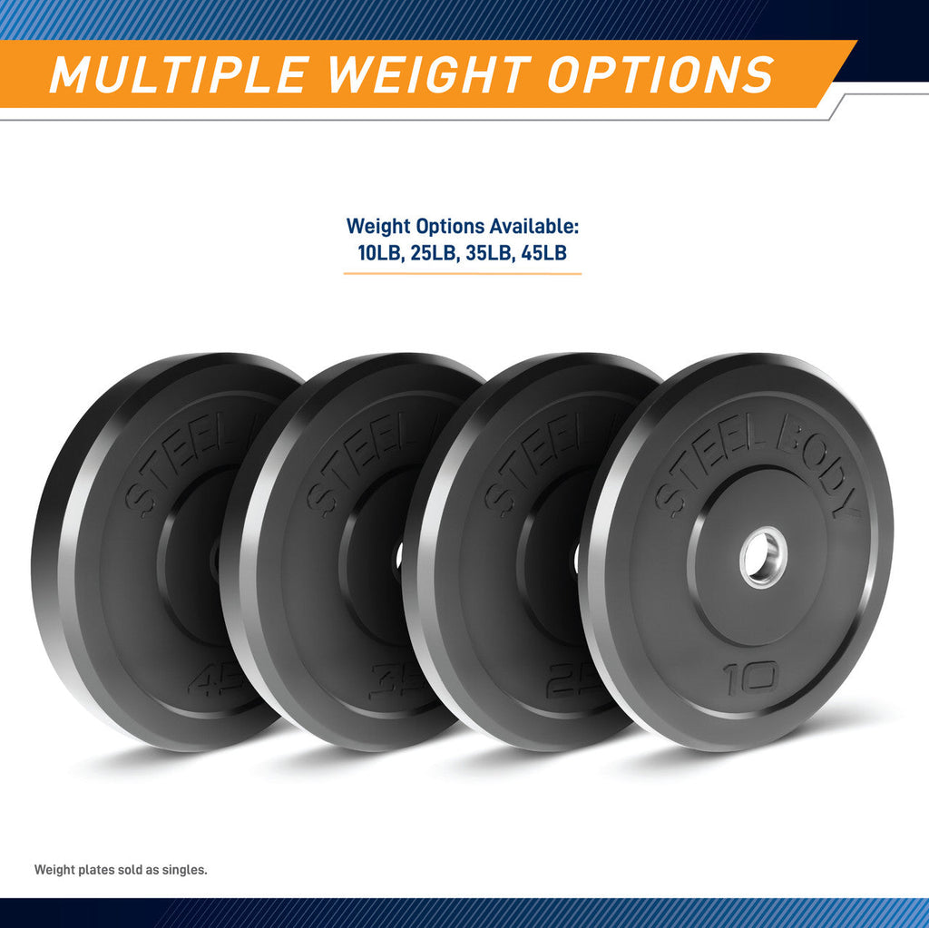 10lb Olympic Bumper Plate | SteelBody STBR-0010