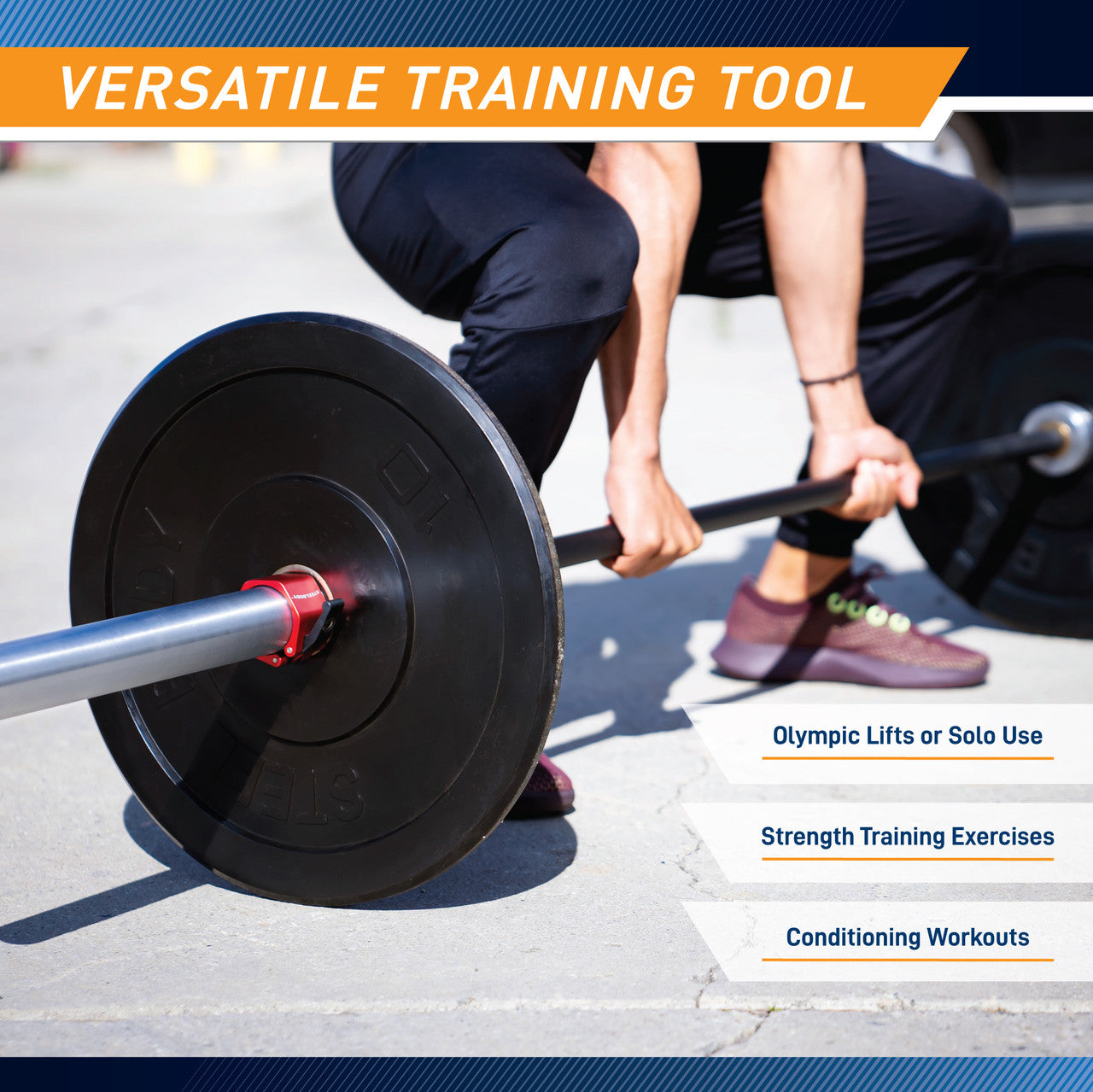 10lb Olympic Bumper Plate | SteelBody STBR-0010
