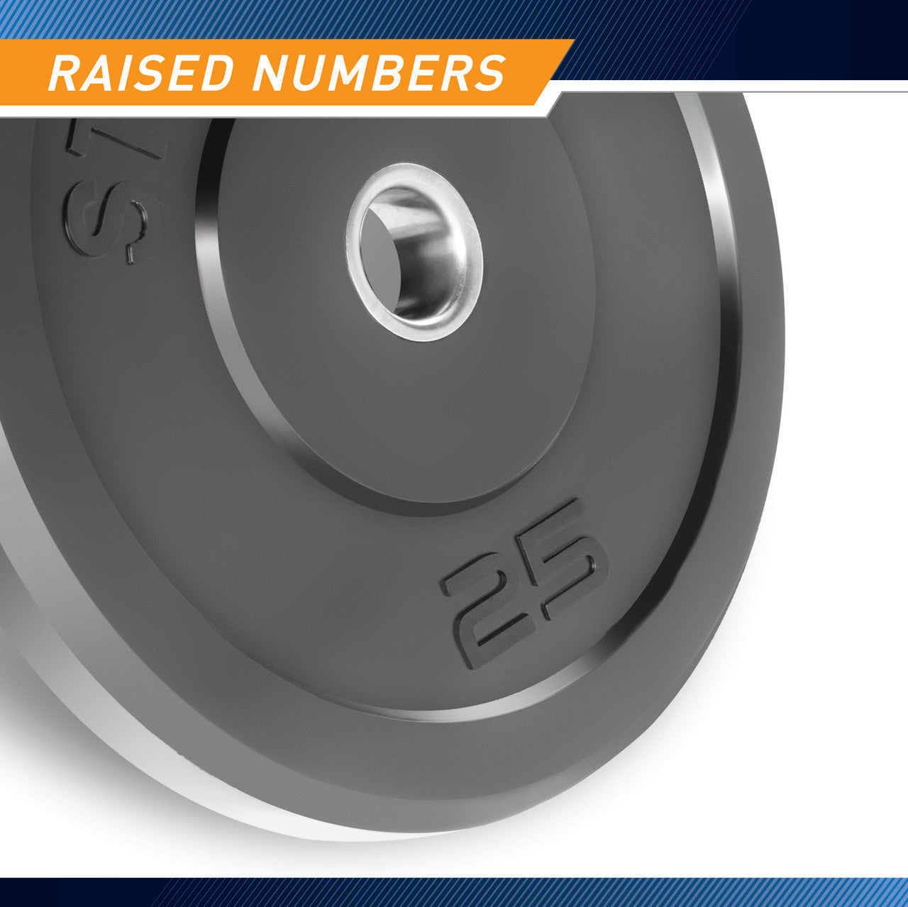 25lb Olympic Bumper Plate | SteelBody STBR-0025