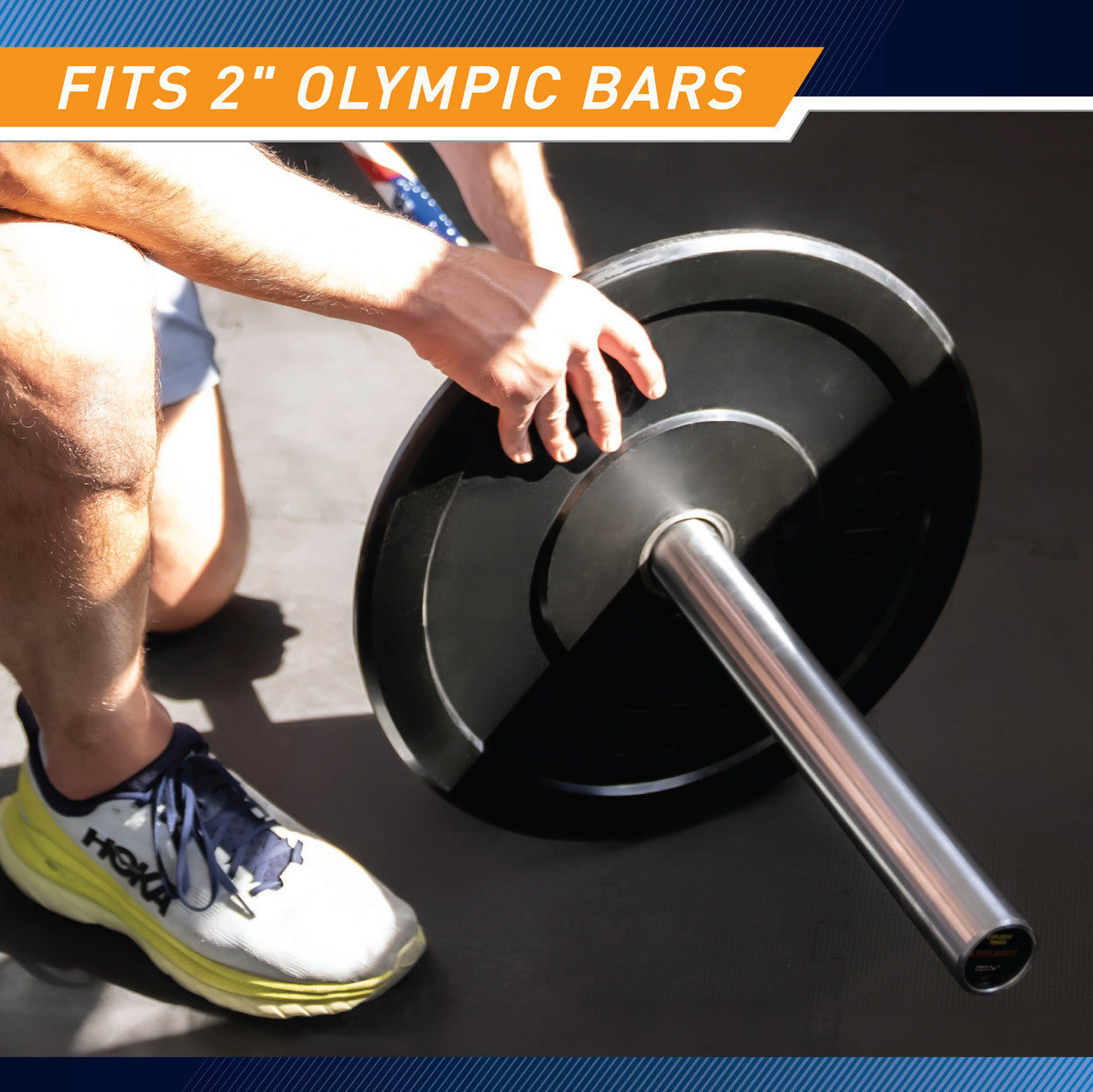 45lb Olympic Bumper Plate | SteelBody STBR-0045