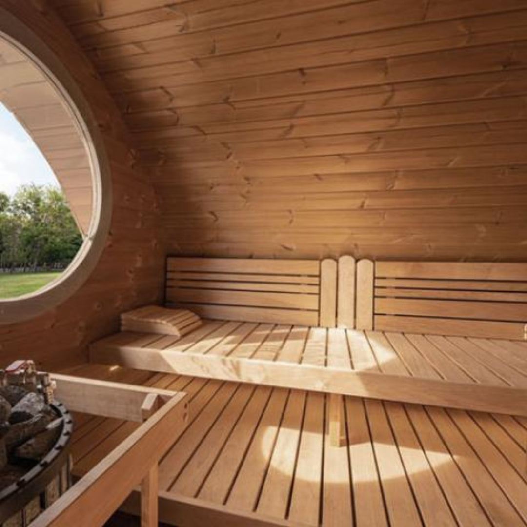 SaunaLife G11 Garden Series 8-Person Outdoor Sauna