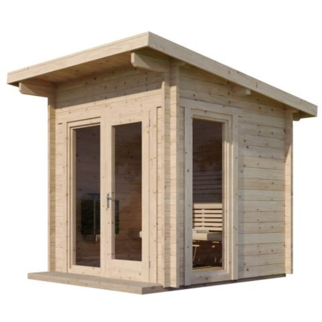 SaunaLife G4 6-Person Traditional Outdoor Sauna
