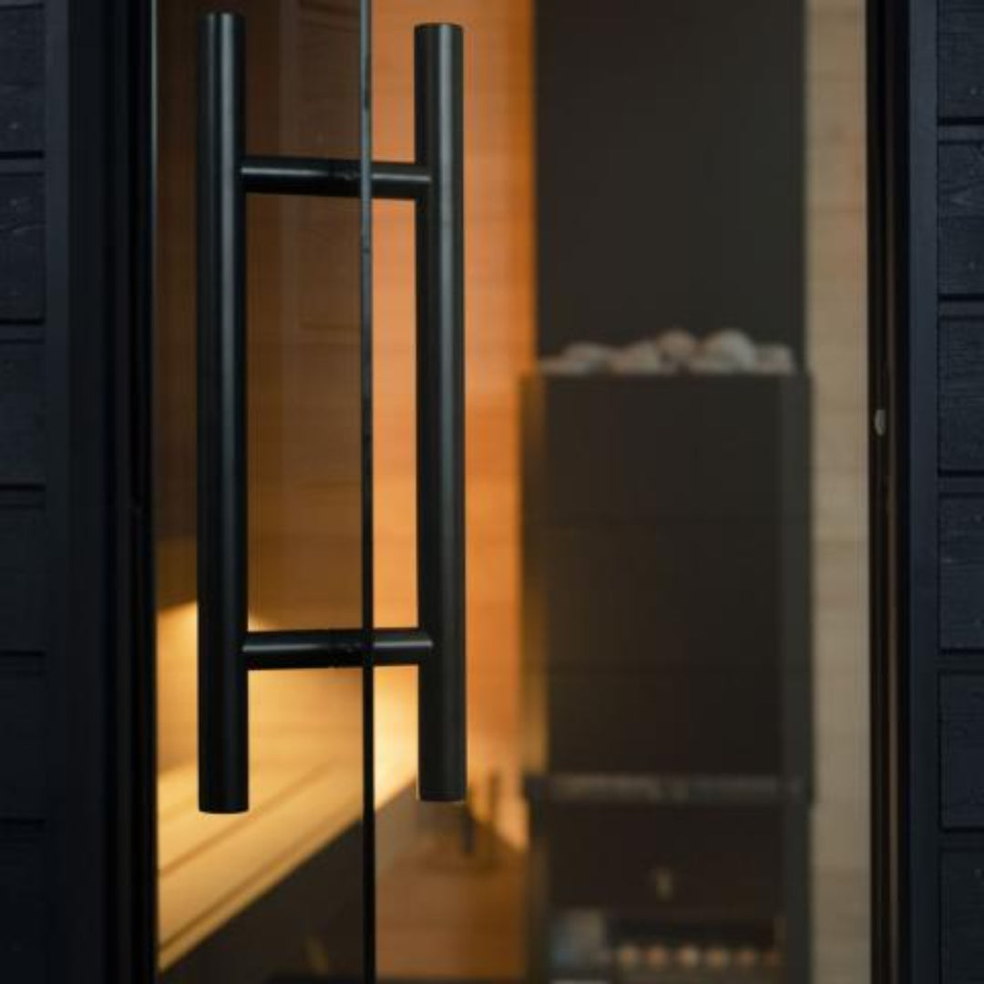 SaunaLife Model G6 Pre-Assembled 5 Person Outdoor Home Sauna