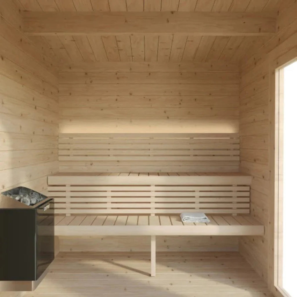 SaunaLife G4 6-Person Traditional Outdoor Sauna