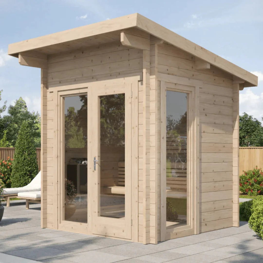 SaunaLife G4 6-Person Traditional Outdoor Sauna