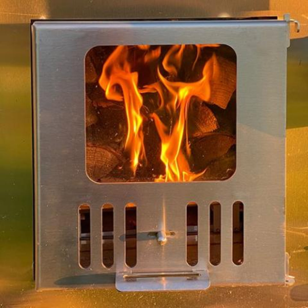 SaunaLife Model S4 Soak Series 6 Person Wood-Fired Hot Tub