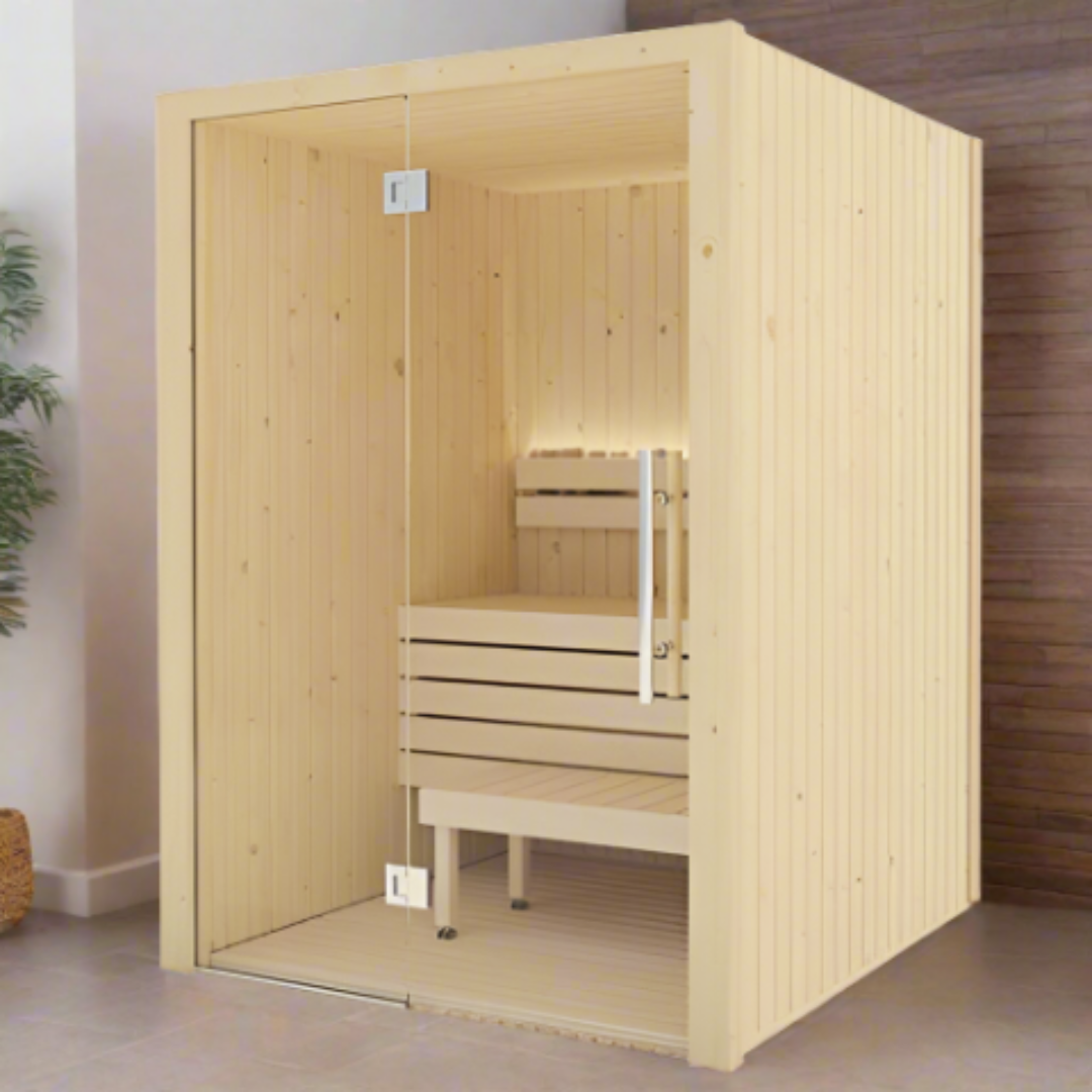 SaunaLife Model X2 1-2 Person XPERIENCE Series Indoor Sauna