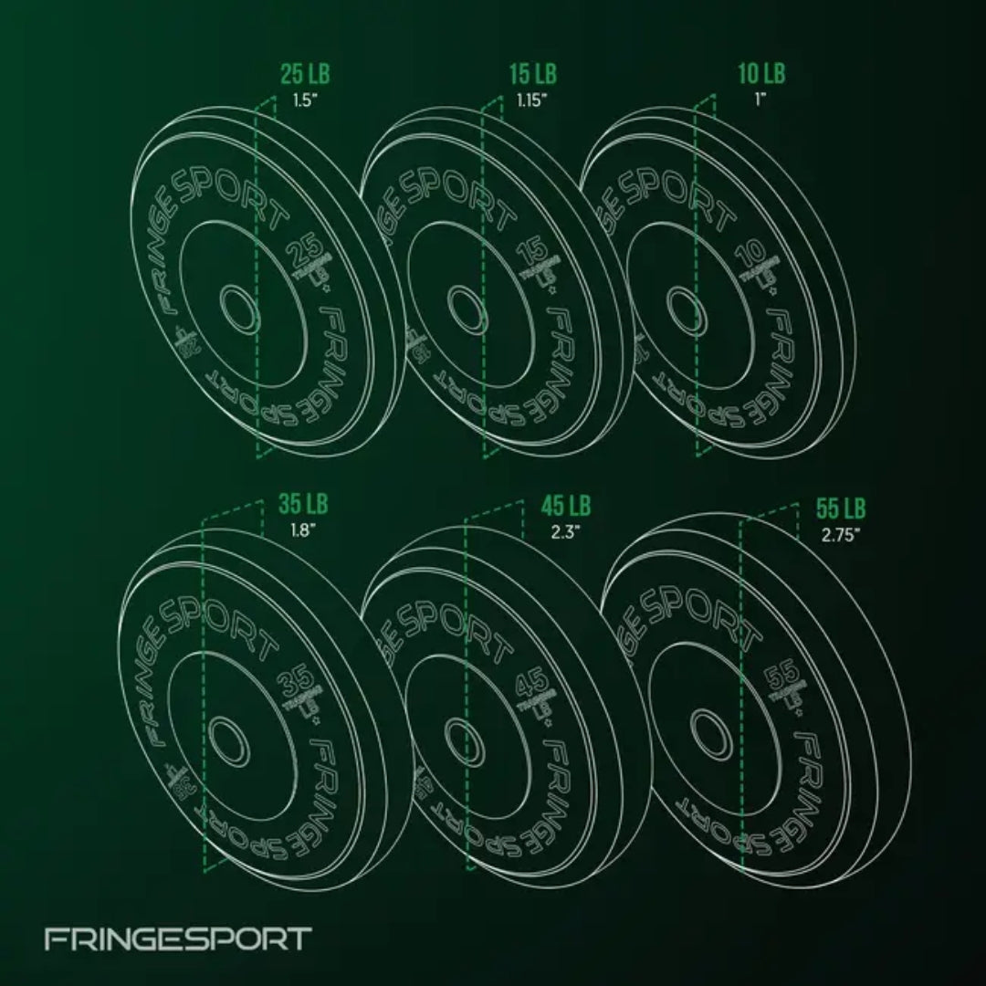 Fringe Sport Savage Bumper Plate Sets