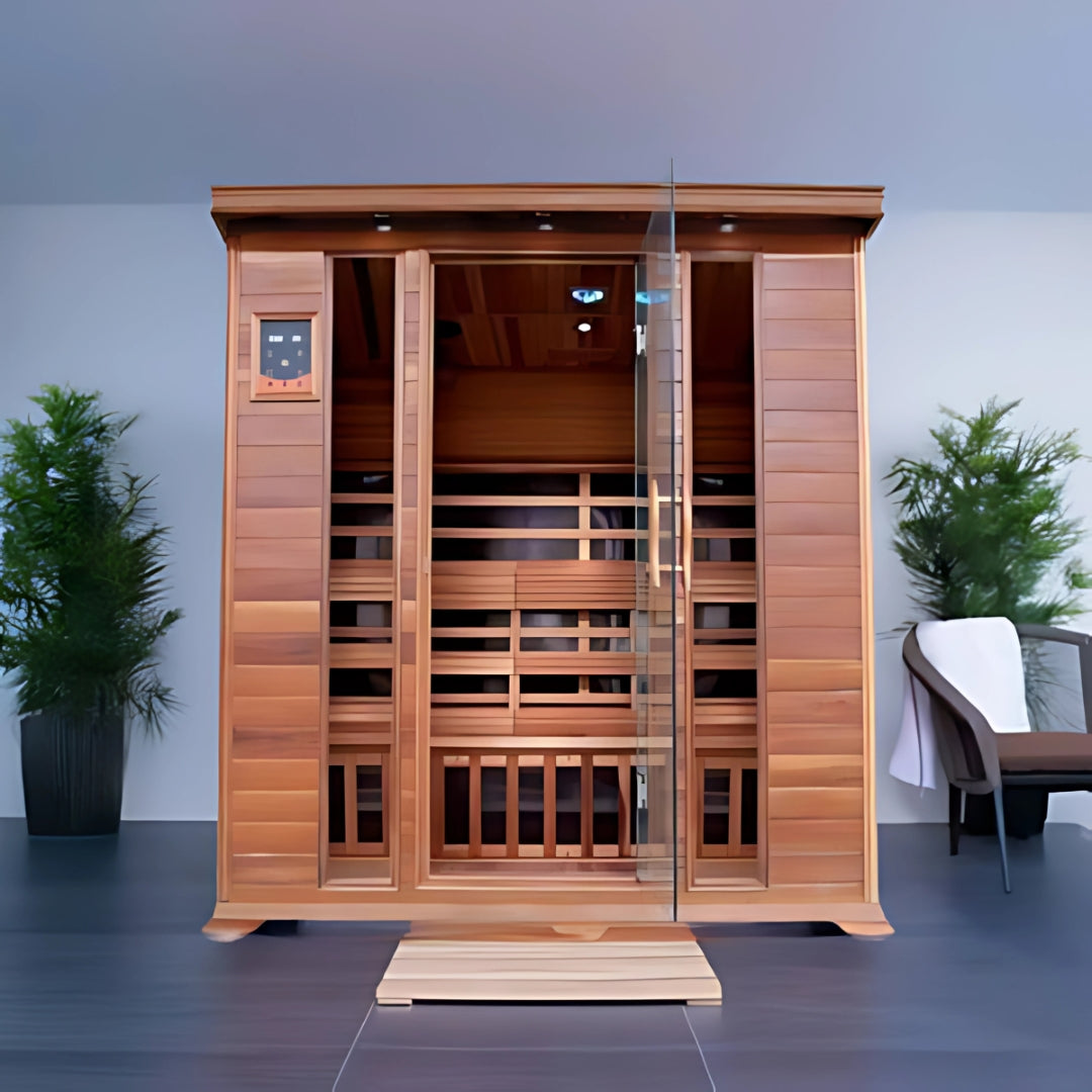 Sunray Saunas HL400K Sequoia 4-Person Sauna