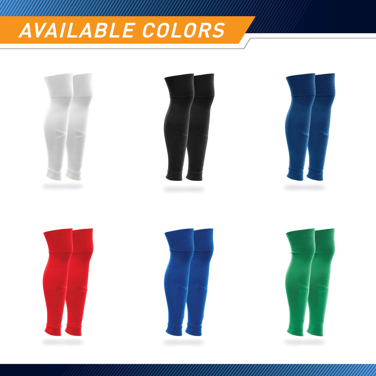 Sockapro Footless Soccer Sock / Compression Sock for Shin Guard | Marcy Sports