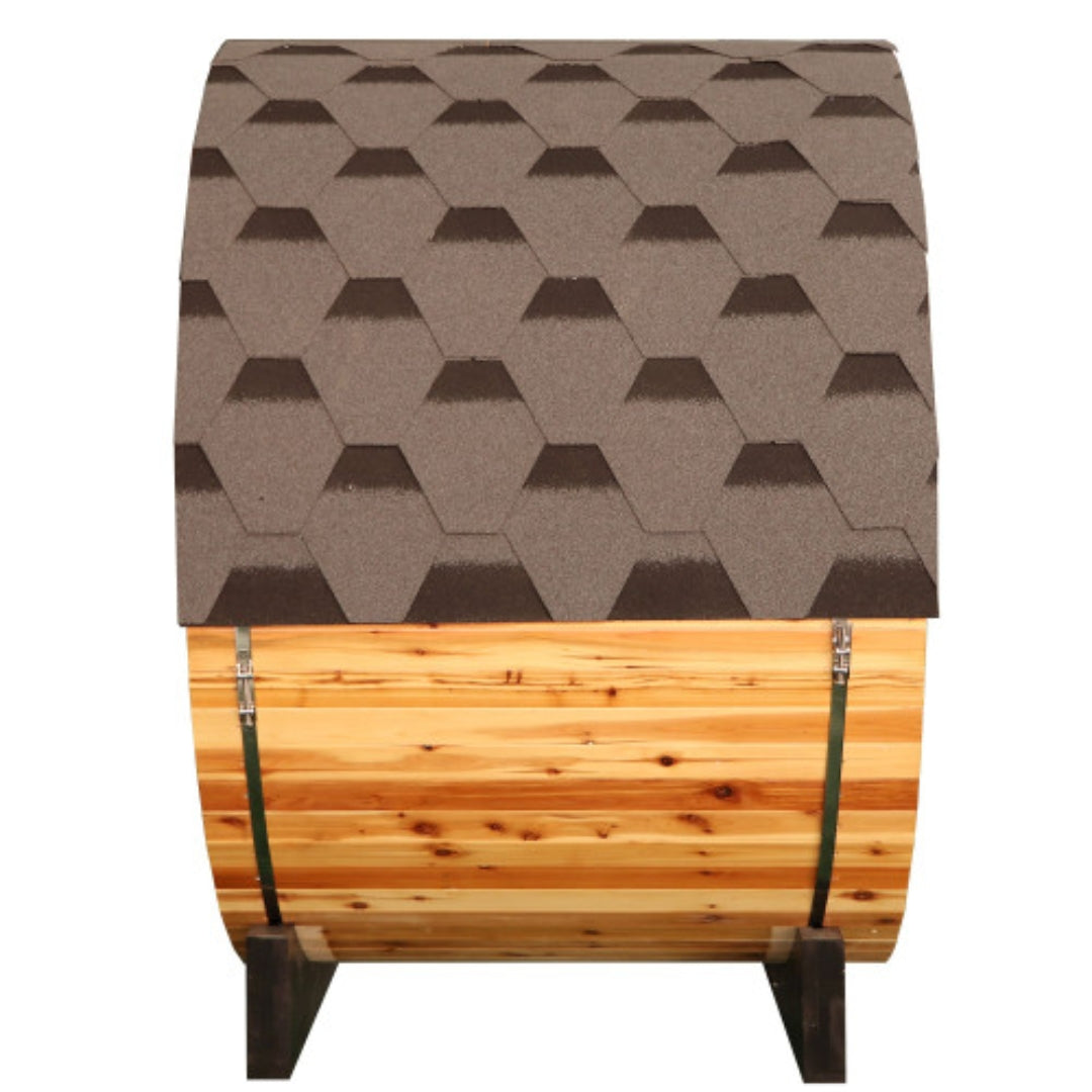 Sunray Saunas Solace 200SH 2 Person Traditional Barrel Sauna