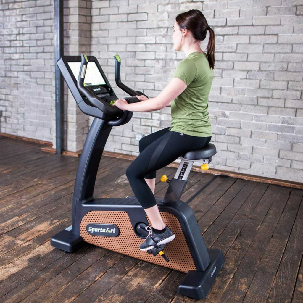 SportsArt C576U-16 SENZA Upright Cycle