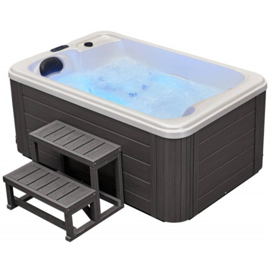 Luxury Spas Cashmere WS-790-CG 2 Person Deluxe Outdoor Spa