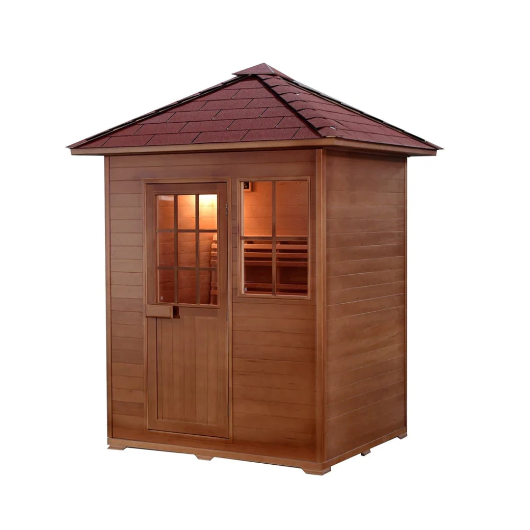 Sunray Saunas HL300D1 Freeport 3 Person Traditional Sauna