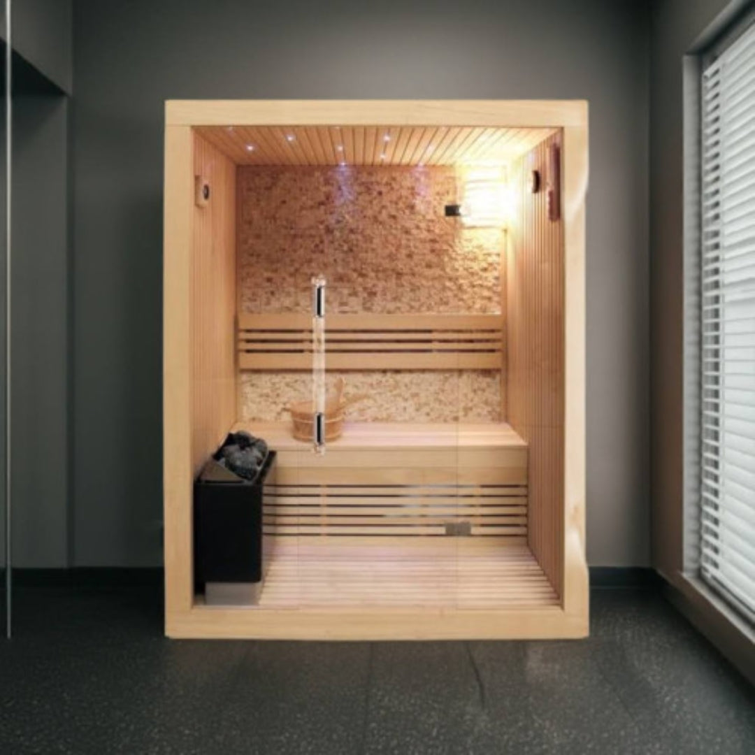 Sunray Saunas Rockledge 200LX 2 Person Luxury Sauna