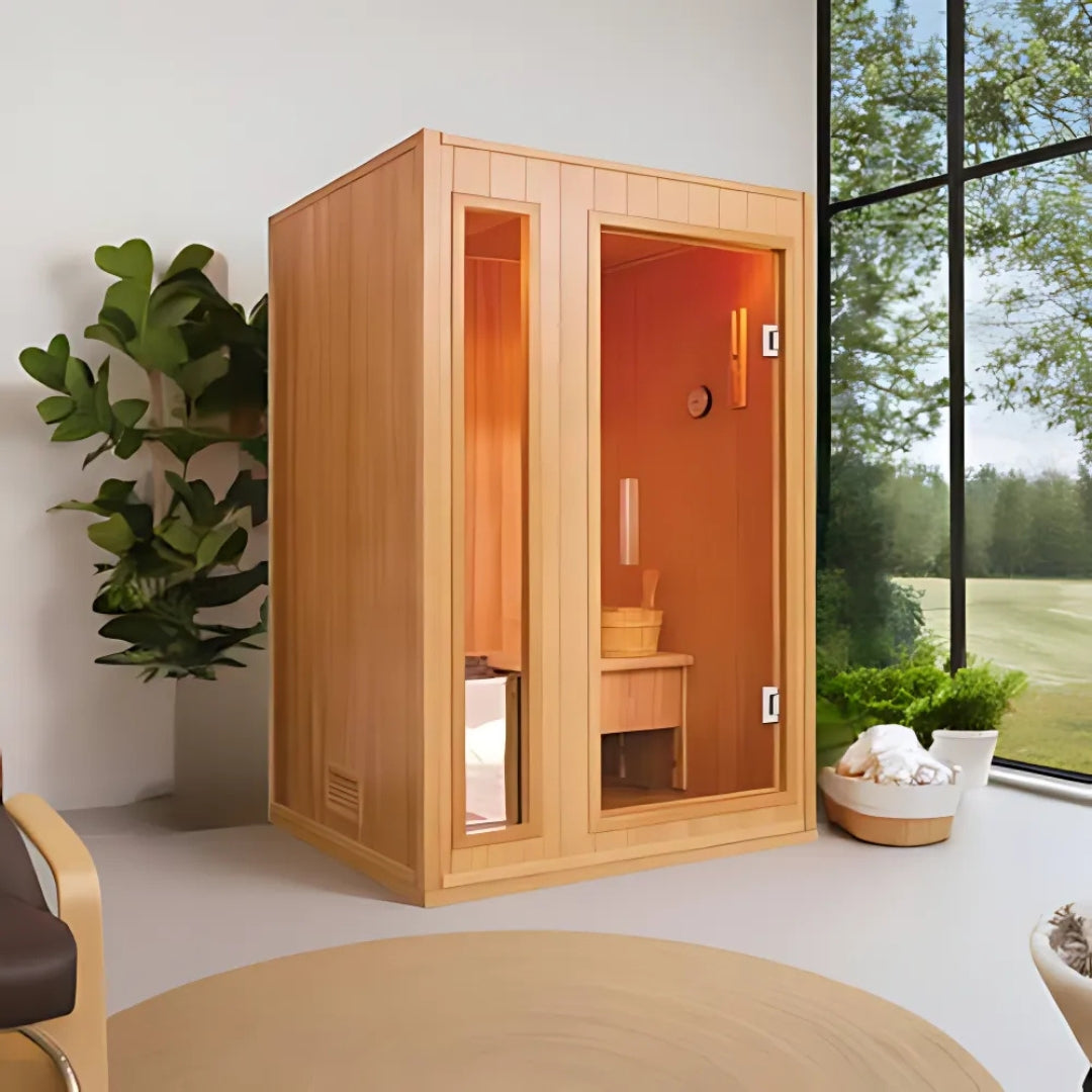 SunRay Saunas HL200SN Baldwin 2 Person Traditional Sauna