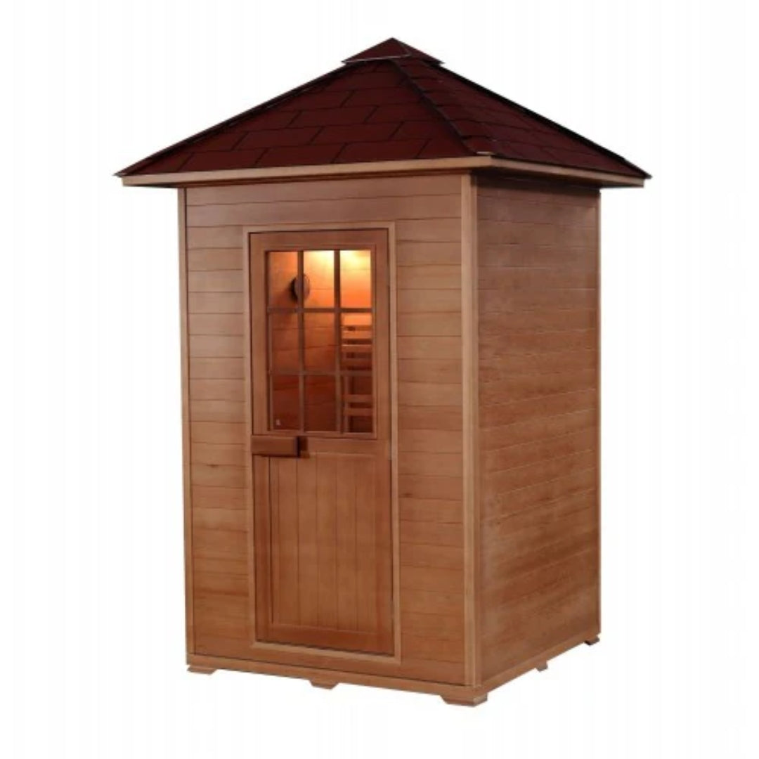 SunRay Saunas HL200D1 Eagle 2-Person Traditional Sauna