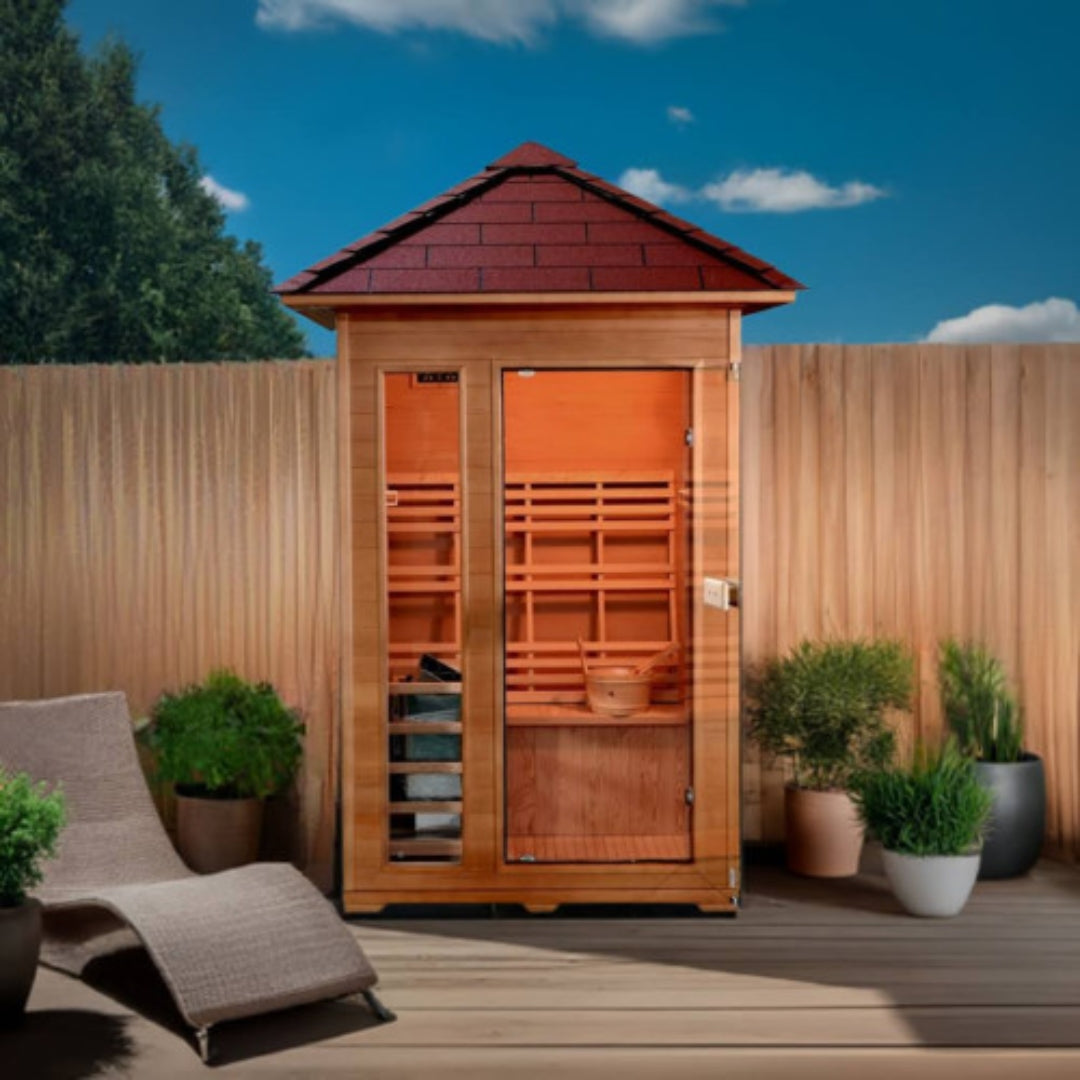 SunRay Saunas HL200D2 Bristow 2-person Traditional Sauna