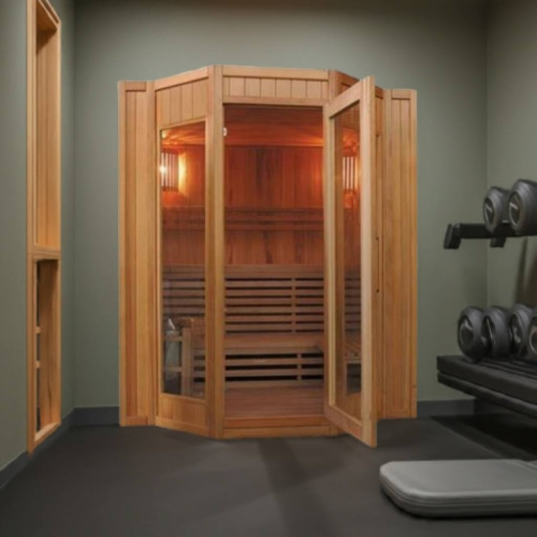 SunRay Saunas HL400SN Tiburon 4-Person Sauna