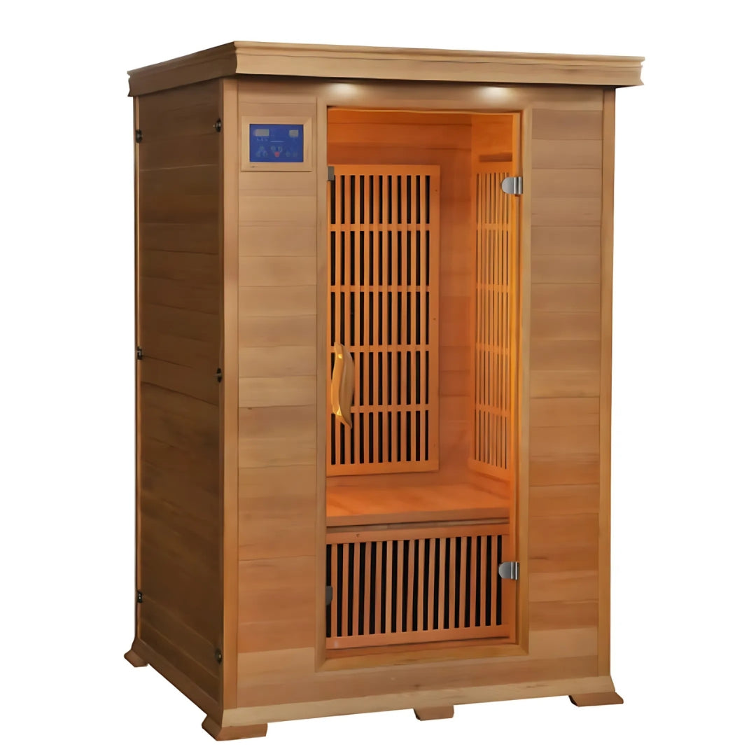 Sunray Saunas HL200C Evansport 2 Person Infrared Sauna