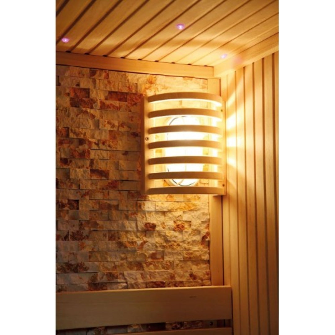 Sunray Saunas Galley 400SH 4-Person Traditional Barrel Sauna